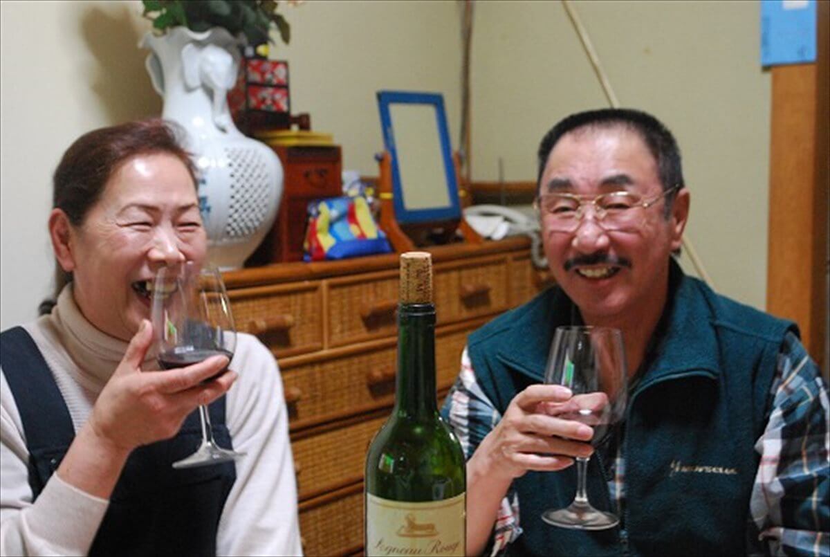 父の日のお客様の写真